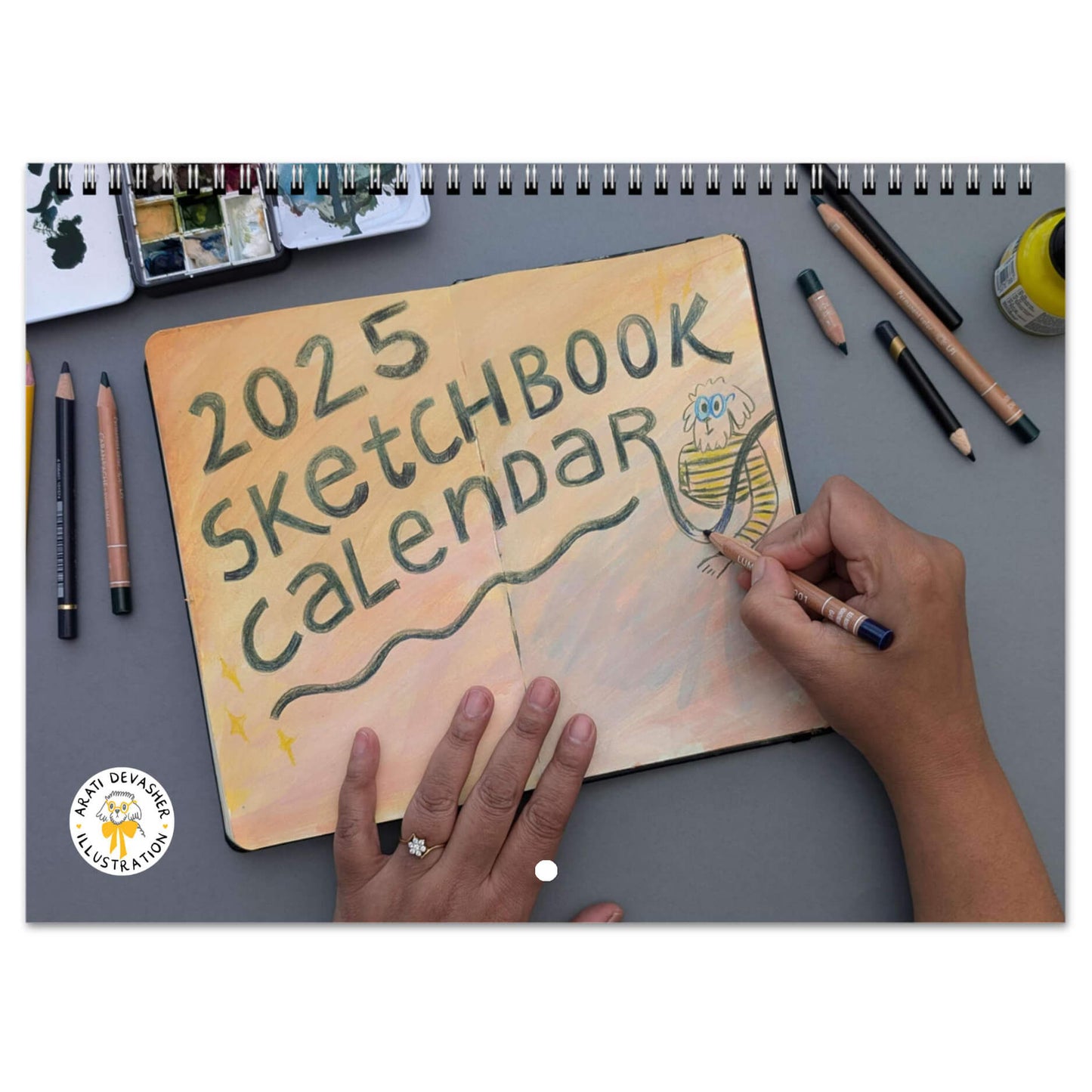2025 Sketchbook Calendar