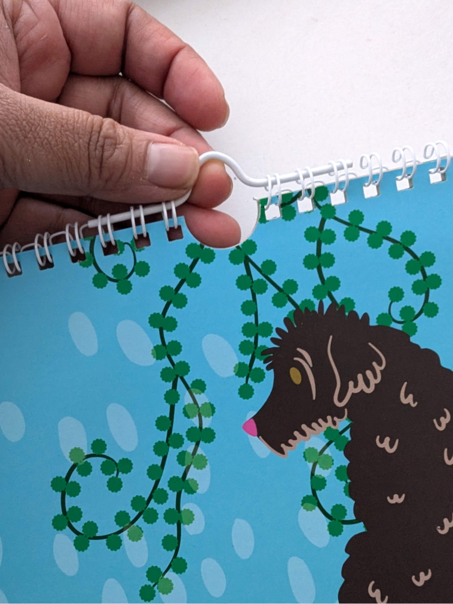 Fluffy Dogs Family Planner (perpetual calendar)