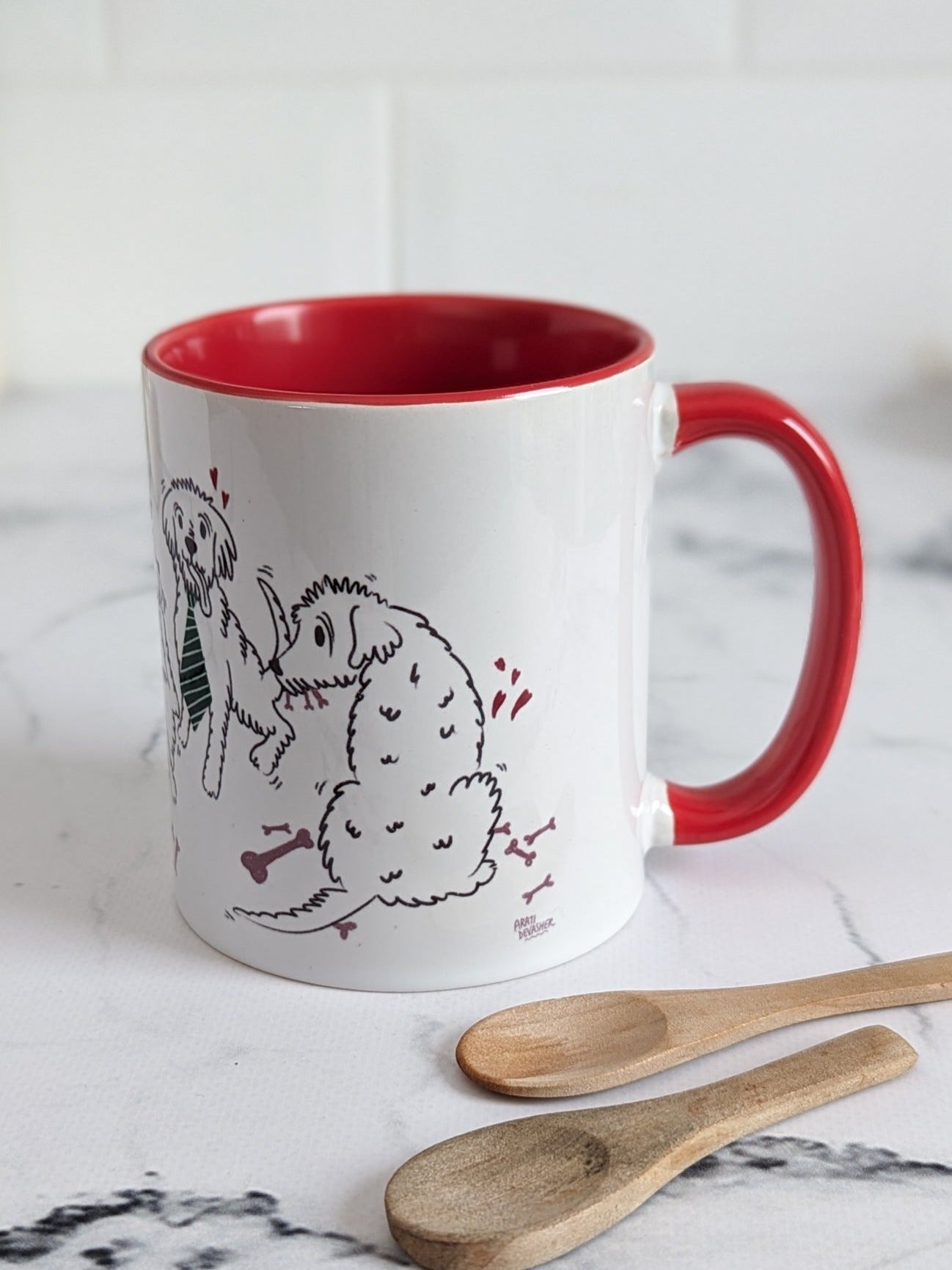 Festive Floofs – limited edition ceramic Christmas mug