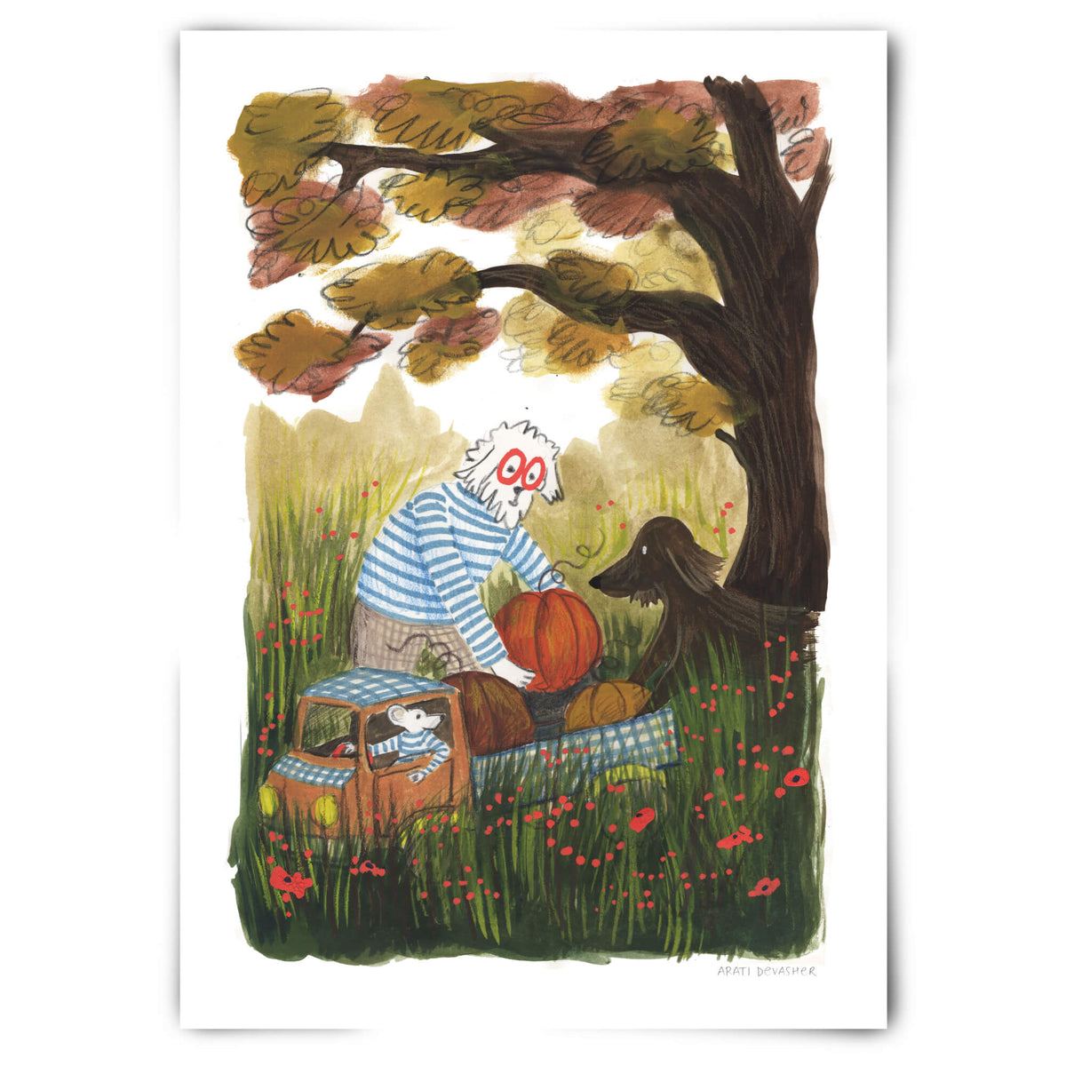 Autumn Harvest – art print