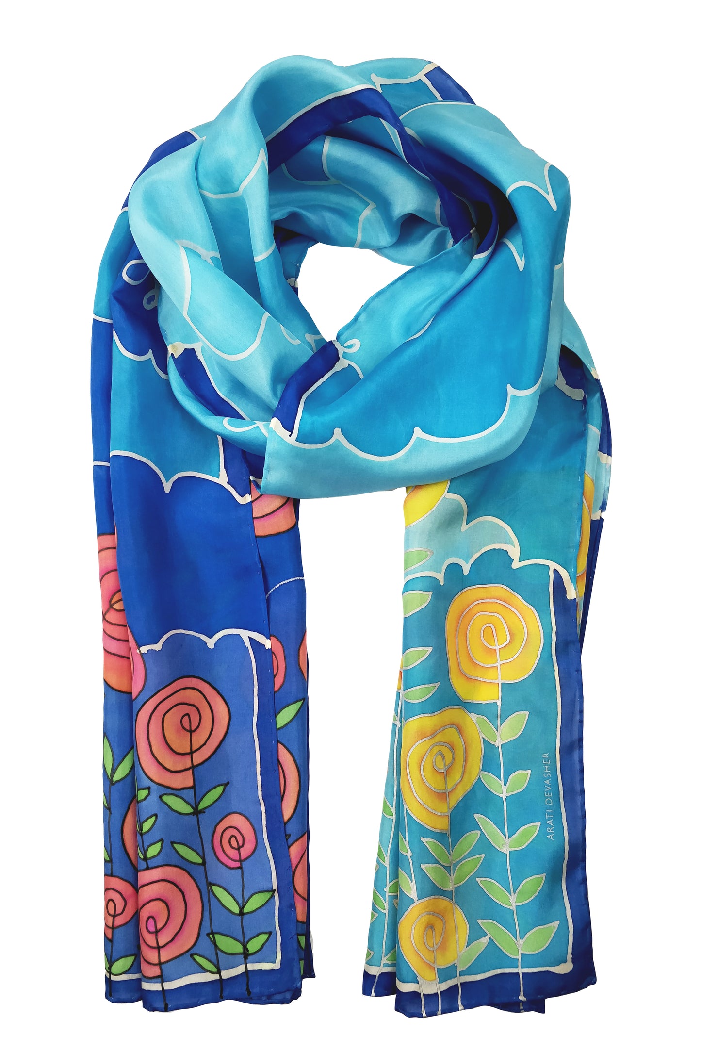 Silk Scarves – Hand Painted (End of Line)