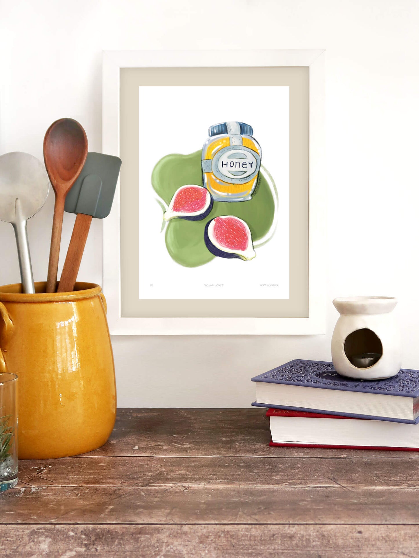 Kitchen Gallery : Fig & Honey – (end of line) art print