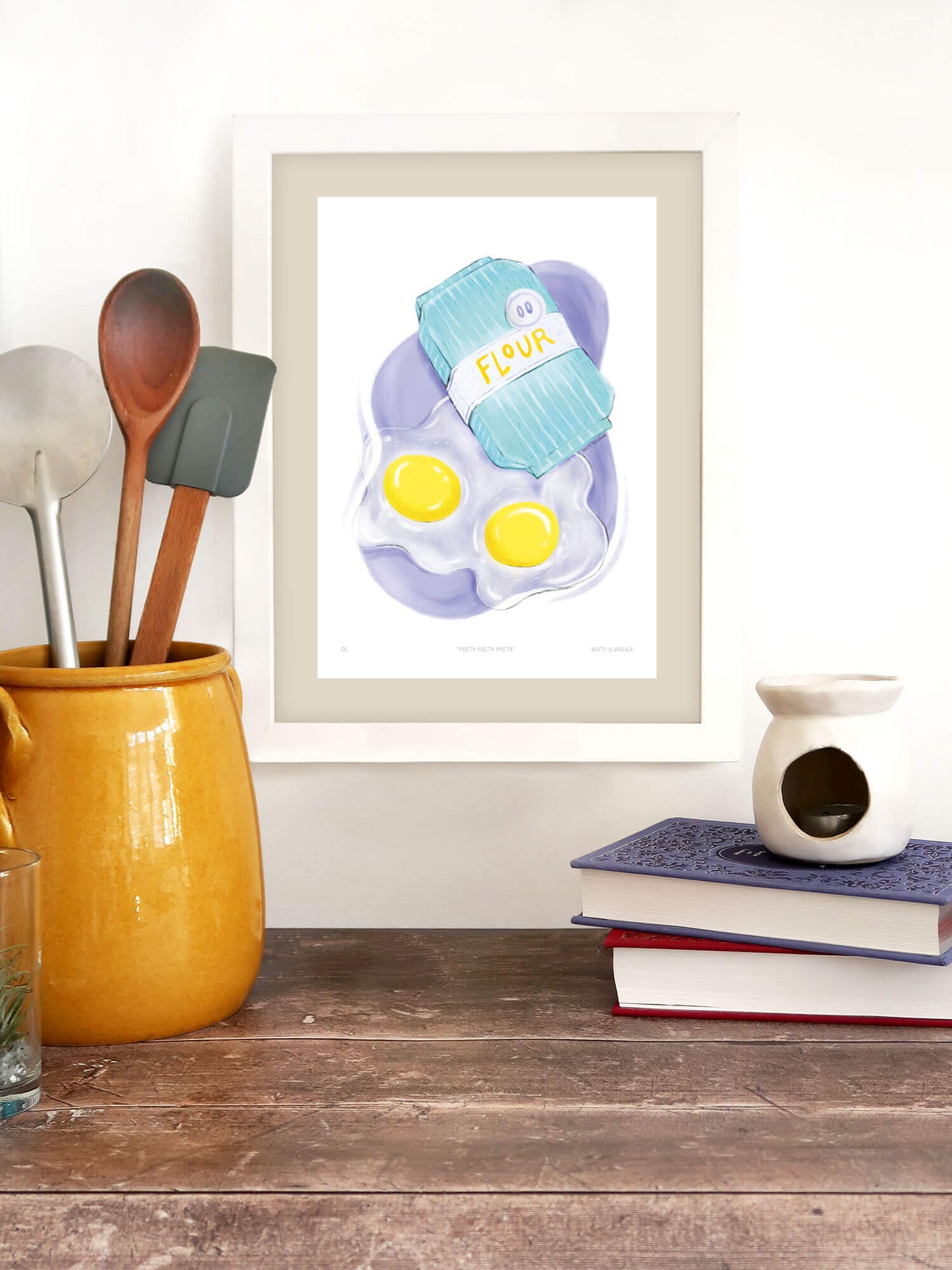 Pasta Pasta Pasta – (end of line) art print