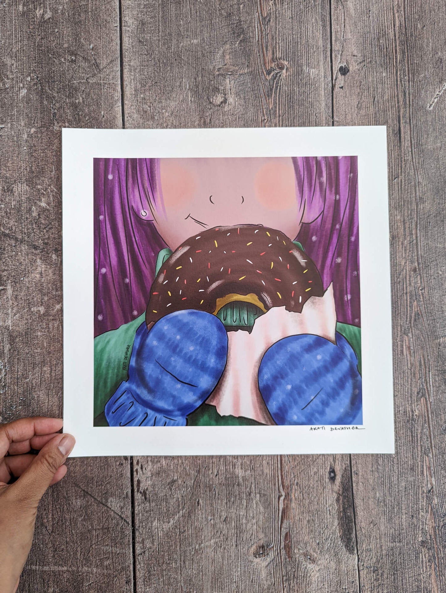 Foodie prints (end of line) – 25cm Square