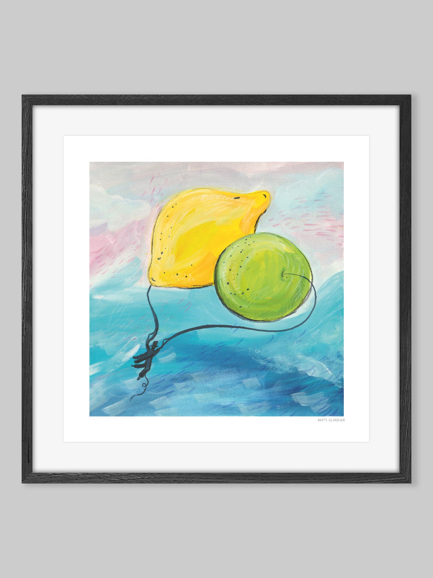 Zesty Escape – (end of line) art print