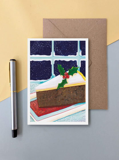 Christmas Cake – greeting card