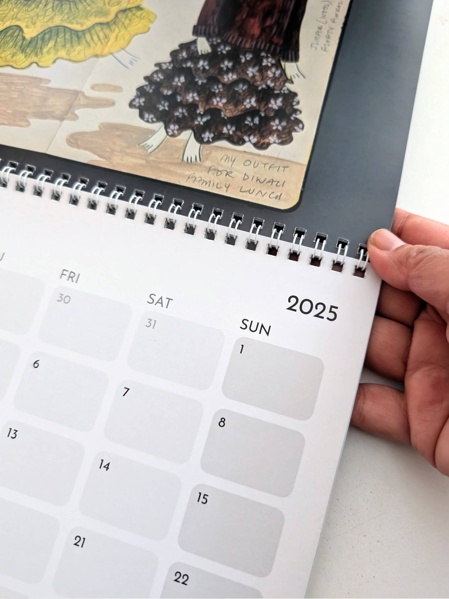 2025 Sketchbook Calendar
