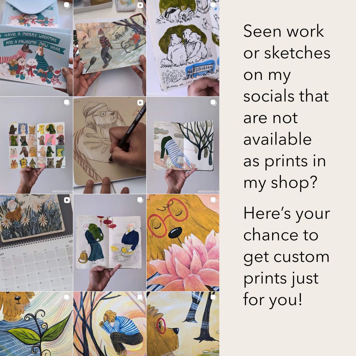 Custom Print by Arati – art print