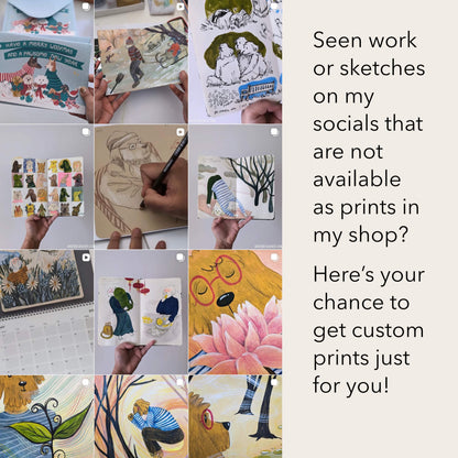 Custom Print by Arati – art print