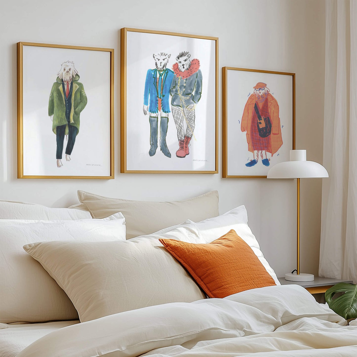 60s Mod Dog in a Parka (Cockerpoo/Labradoodle) – art print