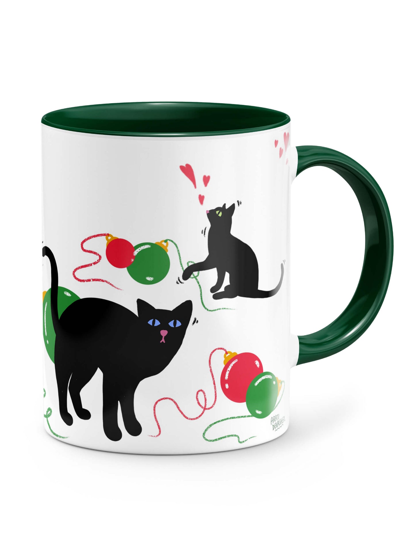 Festive Felines – limited edition ceramic mug