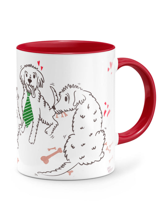 Festive Floofs – limited edition ceramic Christmas mug