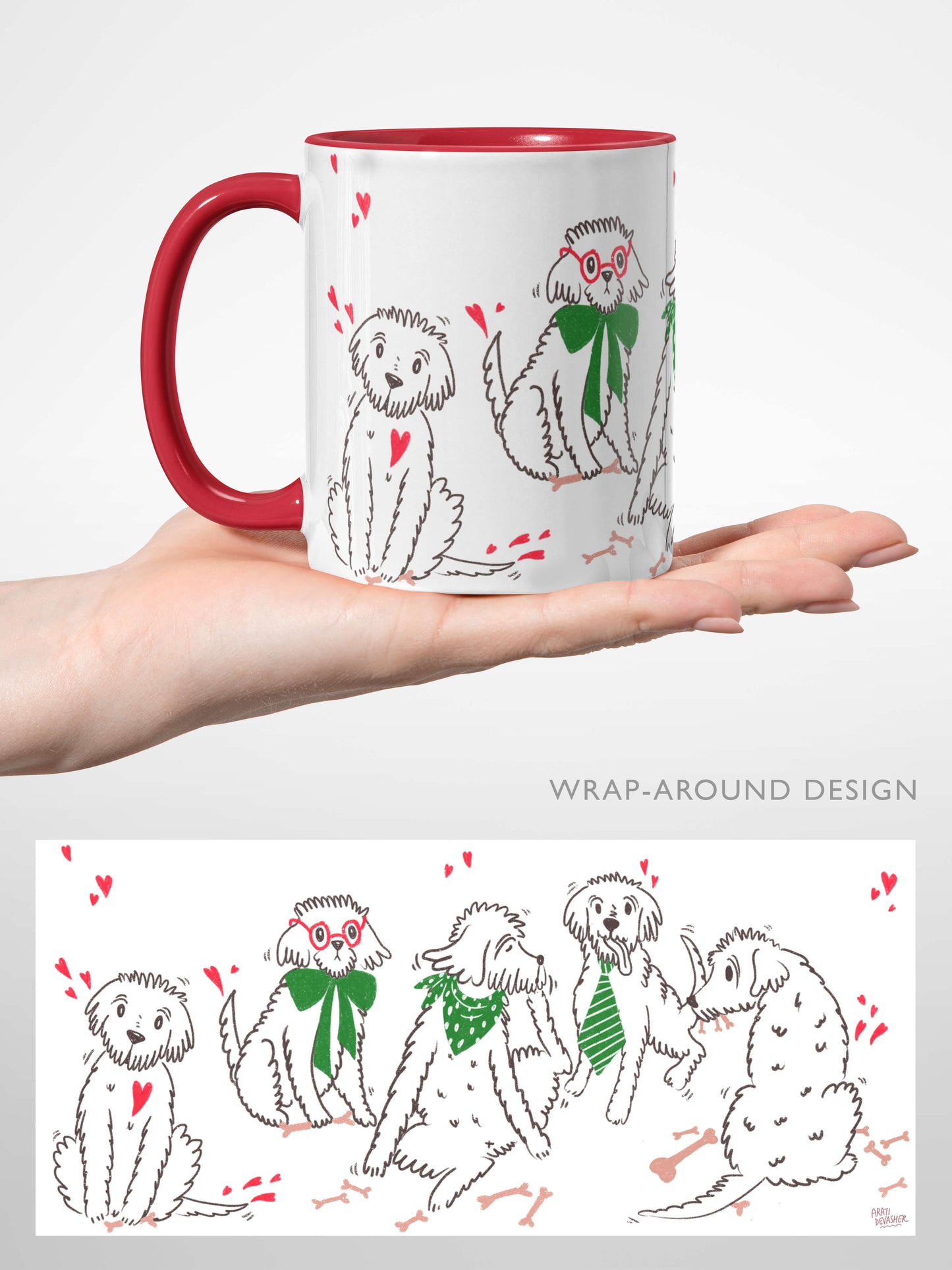 Festive Floofs – limited edition ceramic mug