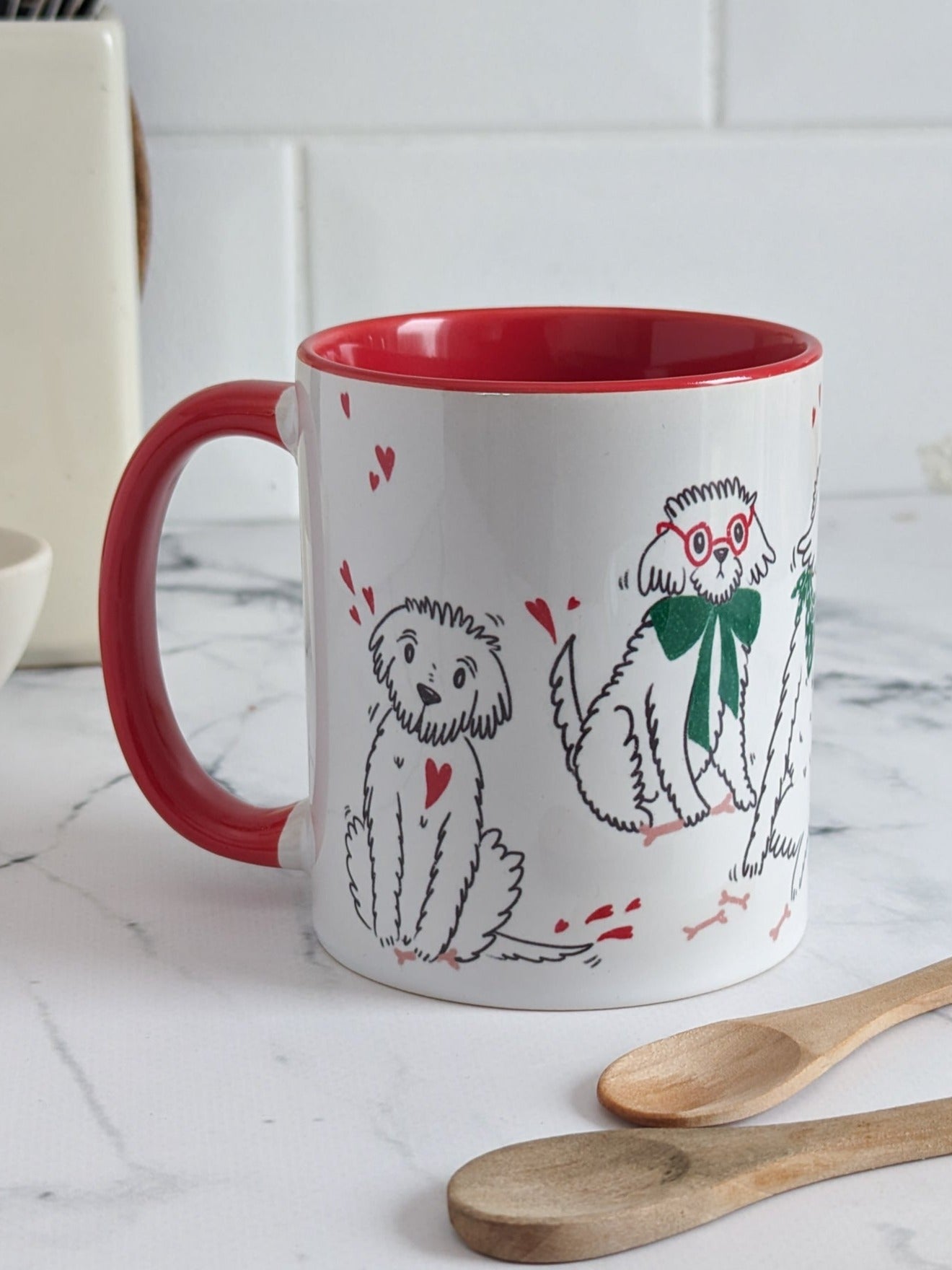 Festive Floofs – ceramic mug