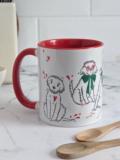 Festive Floofs – ceramic mug