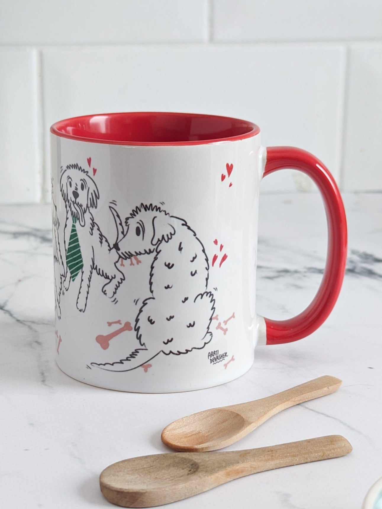 Festive Floofs – ceramic mug