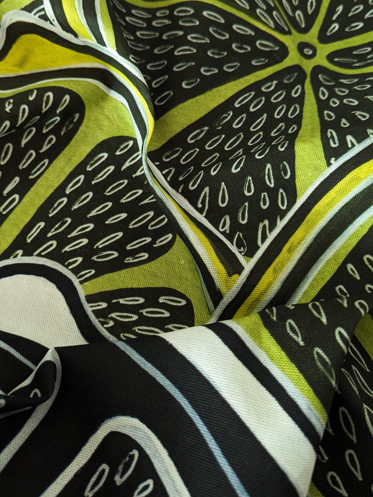 Lime Citrus – tea towel / wall hanging