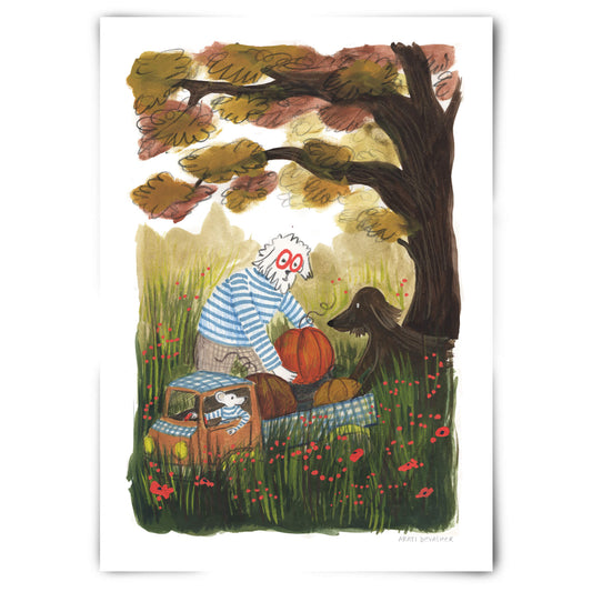 Autumn Harvest – art print