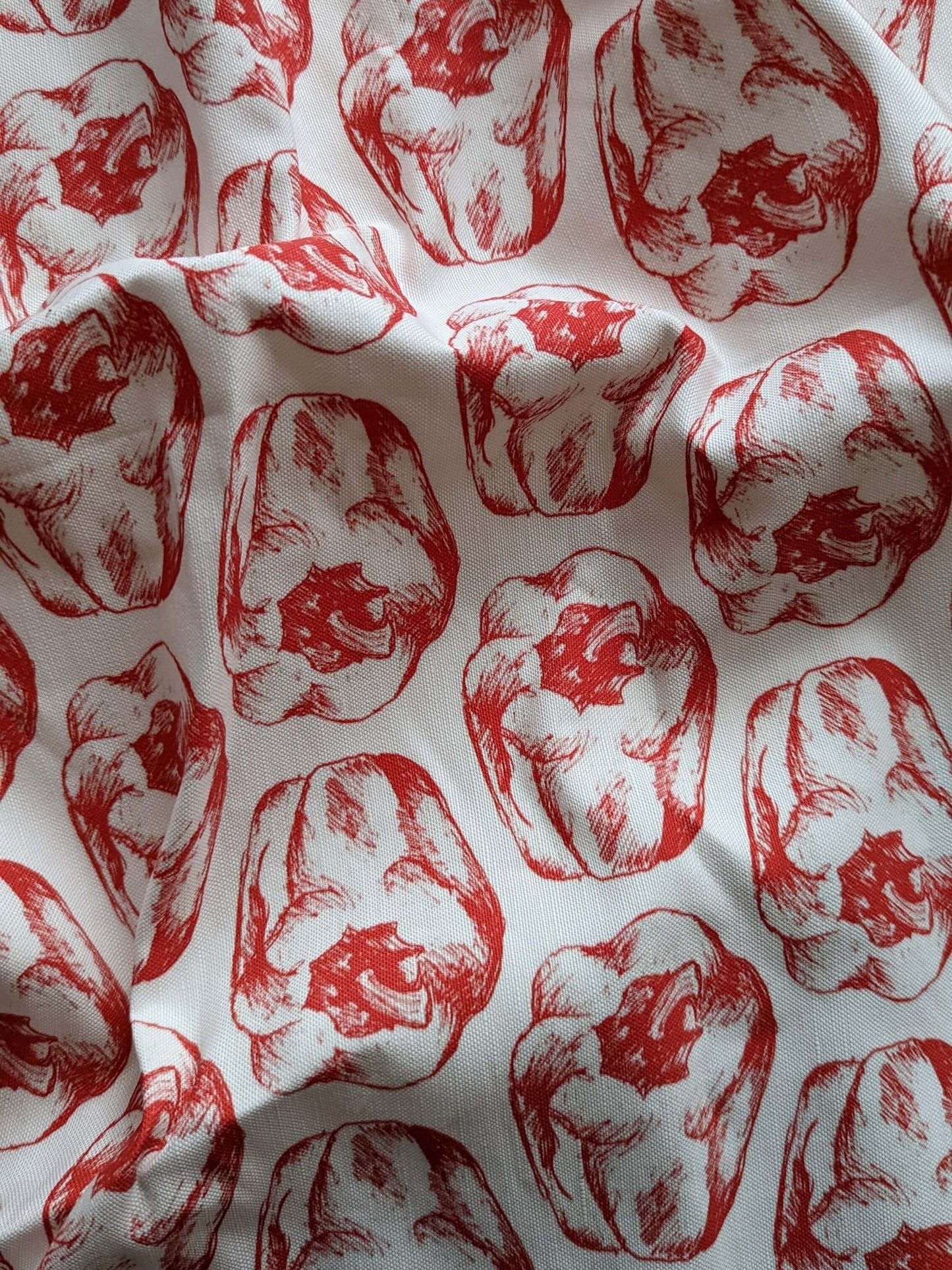 Red Peppers – (end of line) tea towel / wall hanging