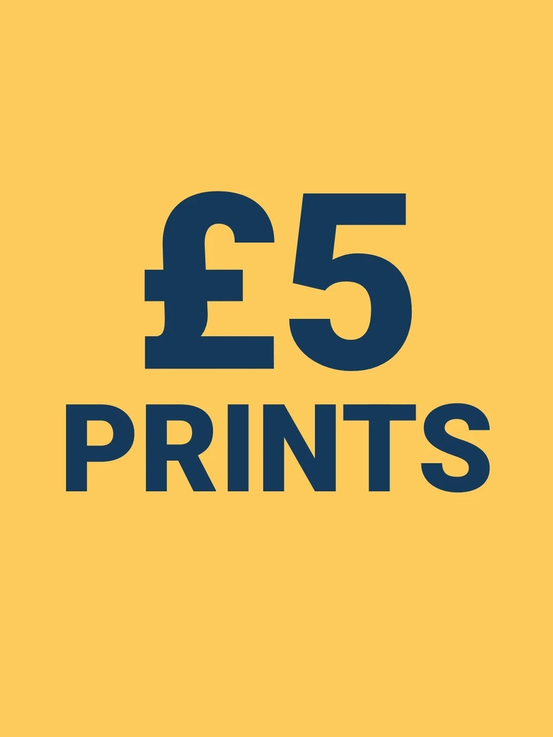 Foodie prints (end of line) – 25cm Square