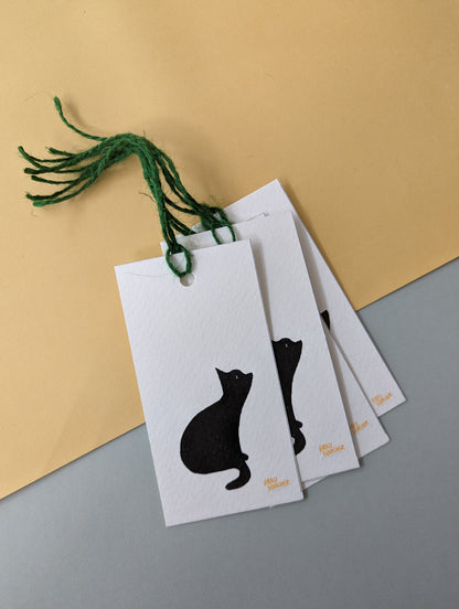 Black Cat Gift – gift tag set