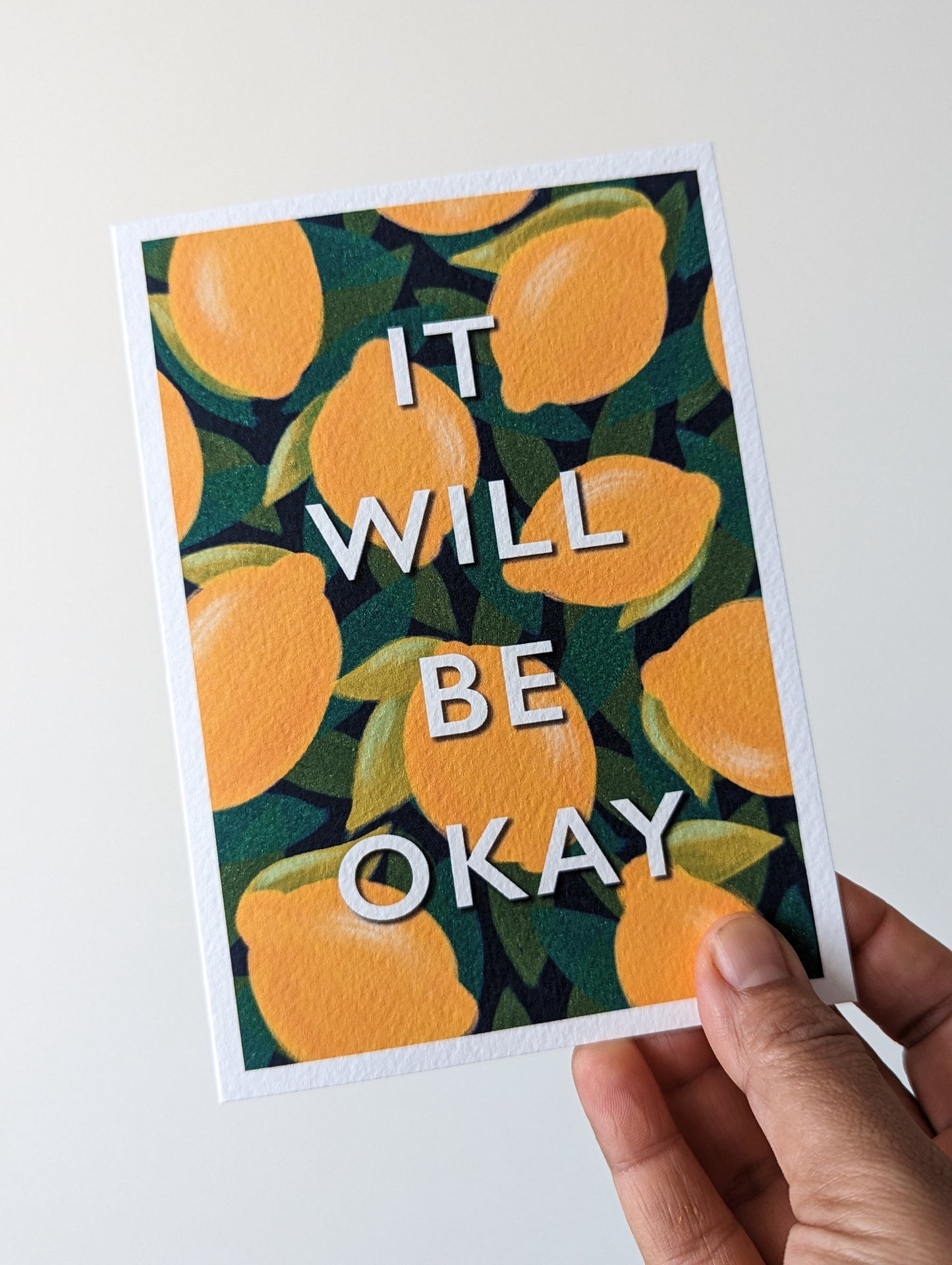 It Will Be Okay – greeting card