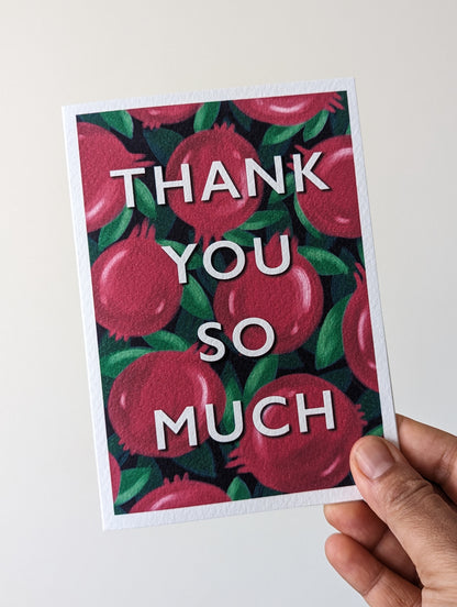 Thank You So Much – greeting card