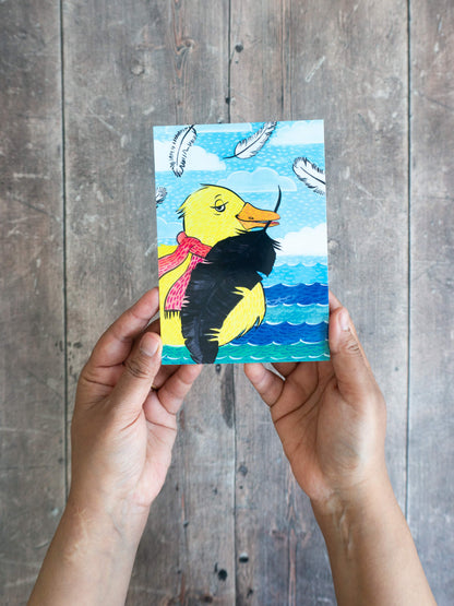 Easter Fluffies – A6 postcard mini-prints