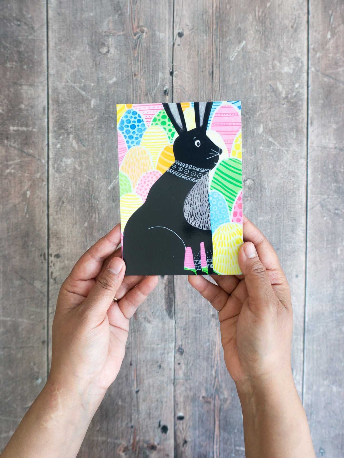 Easter Fluffies – A6 postcard mini-prints