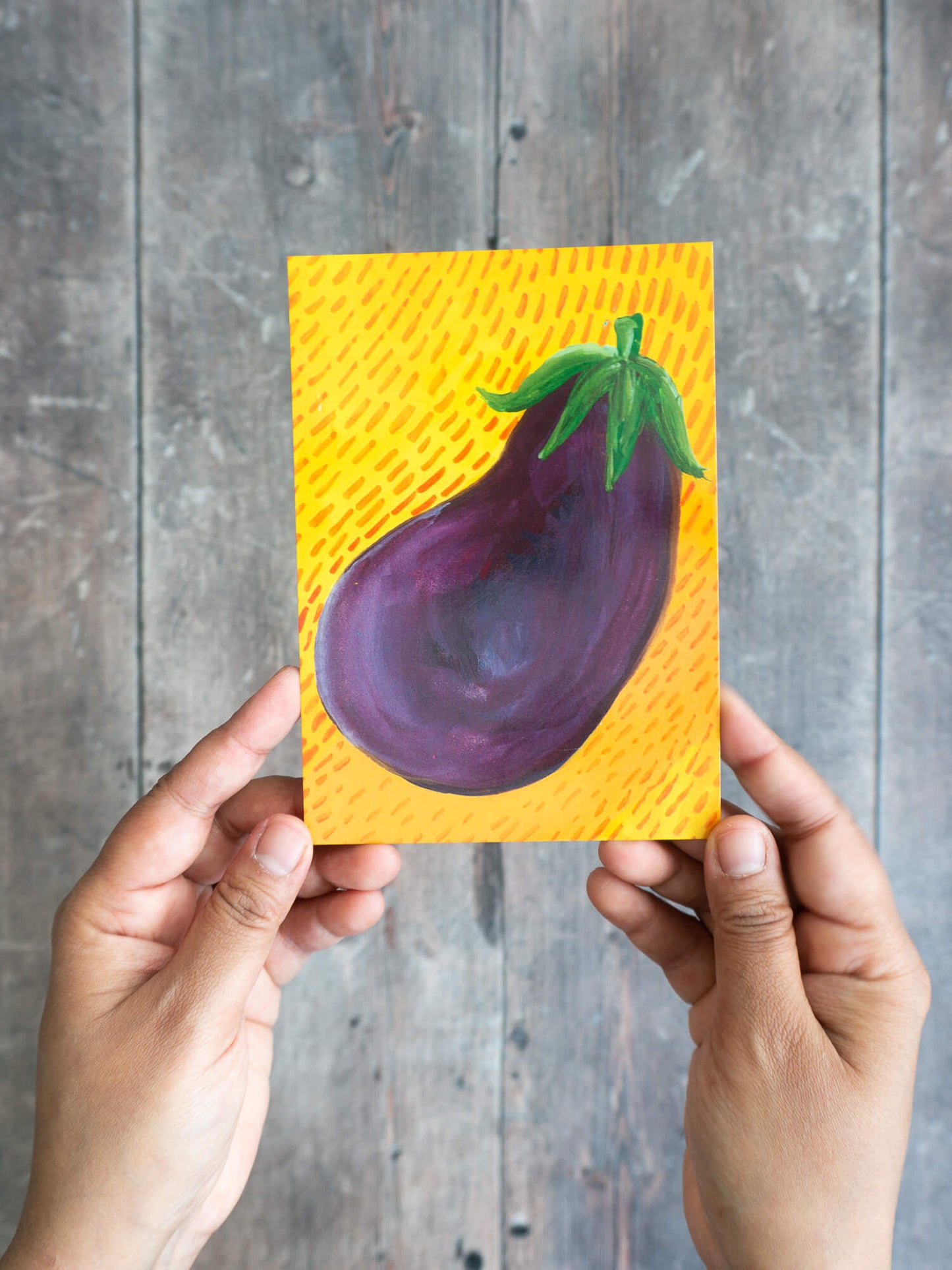 Five-a-Day Fruit & Veg – postcard / mini-print singles and sets