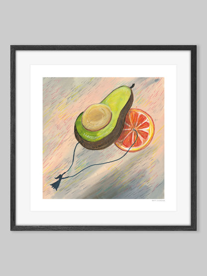 Balloon: Avo Citrus Escape – (end of line) art print