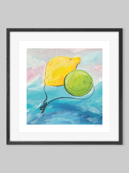 Zesty Escape – (end of line) art print