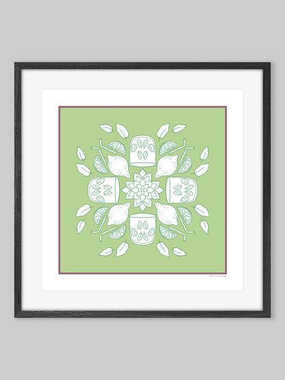 Cocktail Duo (Mandala set) – (end of line) art prints
